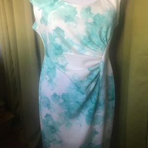 Dress with zipper down back